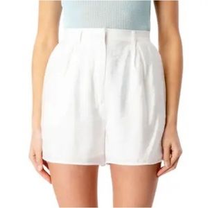 BARDOT White Light Weight High Waisted Shorts